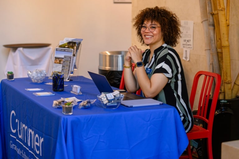 Crummer admission team member Kennedi Esteen